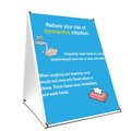 Signmission OSHA Notice Sign, Reduce Your Risk, 18in X 24in A-frame Heavy Duty, 24" W, 18" L, Reduce Your Risk OS-NS-SBC-1824-25578